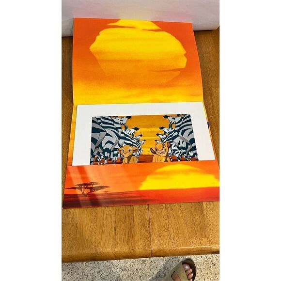Disney The Lion King Lithograph Set of 4 Prints - Picture 3 of 7